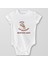 Organik Pamuk Dayımı Çok Seviyorumm Bebek Body Çıtçıtlı Zıbın Badi Kısa Kol 1