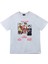 Unisex Beyaz Iyi Kötü Çirkin Baskılı T-Shirt 1
