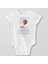 Organik Pamuk Benim Bir Kahramanım Var ve Ben Ona Baba Diyorum Bebek Body Çıtçıtlı Zıbın Badi Kısa Kol 1
