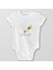 Organik Pamuk Babasının Balı Bebek Body Çıtçıtlı Zıbın Badi Kısa Kol 1