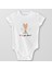 Organik Pamuk I Love You Mom Bebek Body Çıtçıtlı Zıbın Badi Kısa Kol 1