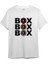 Box Box Box Tişört - Beyaz 1