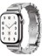 Apple Watch 44MM Zore KRD-125 Metal Kordon Strap Kayış-Gümüş 1