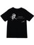 Gazi Mustafa Kemal Atatürk Baskılı Unisex %100 Pamuk Siyah T-Shirt 1