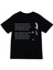 Gazi Mustafa Kemal Atatürk Baskılı Unisex %100 Pamuk Siyah T-Shirt 1