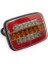 12V Stop Lambası Neon Ledli (Kayar Sinyalli) (126*97*40 Mm) 1