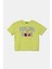 Benetton Kız Çocuk Önü Payet Işlemeli Baskılı T-Shirt 4