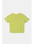 Benetton Kız Çocuk Önü Payet Işlemeli Baskılı T-Shirt 5