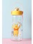 Winnie The Pooh Lisanslı Tutacaklı Plastik Şişe (600ML) 2