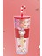 Sanrio Lisanslı Yılbaşı Koleksiyonu Çift Cidarlı ve Pipetli Şişe - My Melody 2