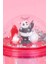 We Bare Bears Lisanslı Pipetli ve Kapaklı Simli Plastik Suluk 3