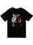 Unisex Siyah T-Shirt 1