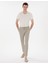 Erkek Haki Slim Fit Gofre Yazlık Kanvas Pantolon 50305235-VR027 1
