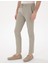 Erkek Haki Slim Fit Gofre Yazlık Kanvas Pantolon 50305235-VR027 2