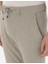 Erkek Haki Slim Fit Gofre Yazlık Kanvas Pantolon 50305235-VR027 5
