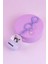 Sanrio Lisanslı Kuromi Kristal Top Sulu Anahtarlık 1