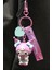 Sanrio Lisanslı Kuromi Figürlü Anahtarlık 5