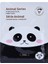 Hayvan Koleksiyonu Kağıt Yüz Maskesi - Panda 1