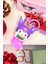 Sanrio Lisanslı Kış Serisi Işıklı Anahtarlık - Kuromi 1