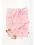 Pouf Bebek Çocuk Battaniyesi 80 x 100 cm Koyun Tüyü Battaniye Alize Pembe 3