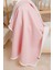 Pouf Bebek Çocuk Battaniyesi 80 x 100 cm Koyun Tüyü Battaniye Alize Pembe 5