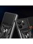 Xiaomi Redmi Note 14 Uyumlu Kılıf Pars Sürgülü Kamera Korumalı Yüzüklü Sert Silikon Siyah 4