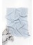 Pouf Bebek Çocuk Battaniyesi 100X120 cm Koyun Tüyü Battaniye Alize Mavi 3