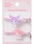 Sanrio Lisanslı Örgülü Saç Lastiği (2 Adet) - Kuromi - My Melody - Cinnamoroll 3