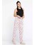 Kadın Beli Lastikli Desenli Pijama Altı 2