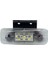 12V-24V Yan Sinyal Lambası Braketli Dorse Side Marker (9 Ledli) Beyaz Ym 1
