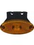 12V-24V Side Marker Braketli Oval (4 Ledli) (Turuncu) (100*45 Mm) 1