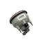 12V SİNYAL LAMBASI SOKETLİ SARI (YUVARLAK) (98 MM) 3
