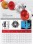 12V SİNYAL LAMBASI SOKETLİ SARI (YUVARLAK) (98 MM) 4