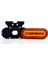 12V-36V YAN SİNYAL LAMBASI DORSE SİDE MARKER TURUNCU (NEON LEDLİ) E9 1