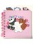 We Bare Bears Lisanslı Ayraçlı Telli Defter 15X15CM 1