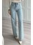 Açık Mavi Straight Jean 3