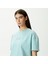 Unıted4 1.0 Essentials Kadın Mavi Crop T-Shirt 4