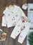 Ayıcık Baskılı Unisex Bebek Pijama Takımı 1