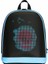 Mini Smart Bag Mavi LED Ekranlı Sırt Çantası, Motorcu Çantası 1