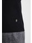 Extrafine Merino Desenli Lupetto Yaka Siyah Triko 5