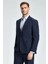 Yün-Pamuk Karışım Lacivert Yazlık Blazer Ceket 5