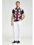 Pamuk Karışım Slim Fit 5 Cep Beyaz Chino Pantolon 3