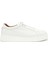 El Yapımı Beyaz Deri Sneaker 1