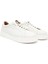 El Yapımı Beyaz Deri Sneaker 2