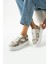 Kadın Deri Sneaker Yılan 1