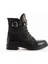 Kadın Hakiki Deri Aksesuarlı Bot Siyah 2