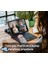 Samsung Galaxy Tab S10 Fe 10.9 Uyumlu Magic Keyboard Touchpad Rgb Işıklı Klavyeli Tablet Kılıfı SM-X520 X526B X528U 2025 3