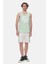 Pebble Duman Yeşili Sıfır Kol Baskılı Oversize Erkek Tshirt 3
