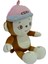 Peluş Maymun Şapkalı 25 cm 62923 1