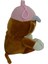 Peluş Maymun Şapkalı 25 cm 62923 2